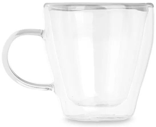 Zestaw kubków z podwójnym dnem i ściankami, 6 sztuk, 270 ml