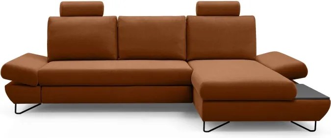 Narożnik LOFT z funkcją spania Regulowane zagłówki i podłokietniki Prawa strona Salvador 15