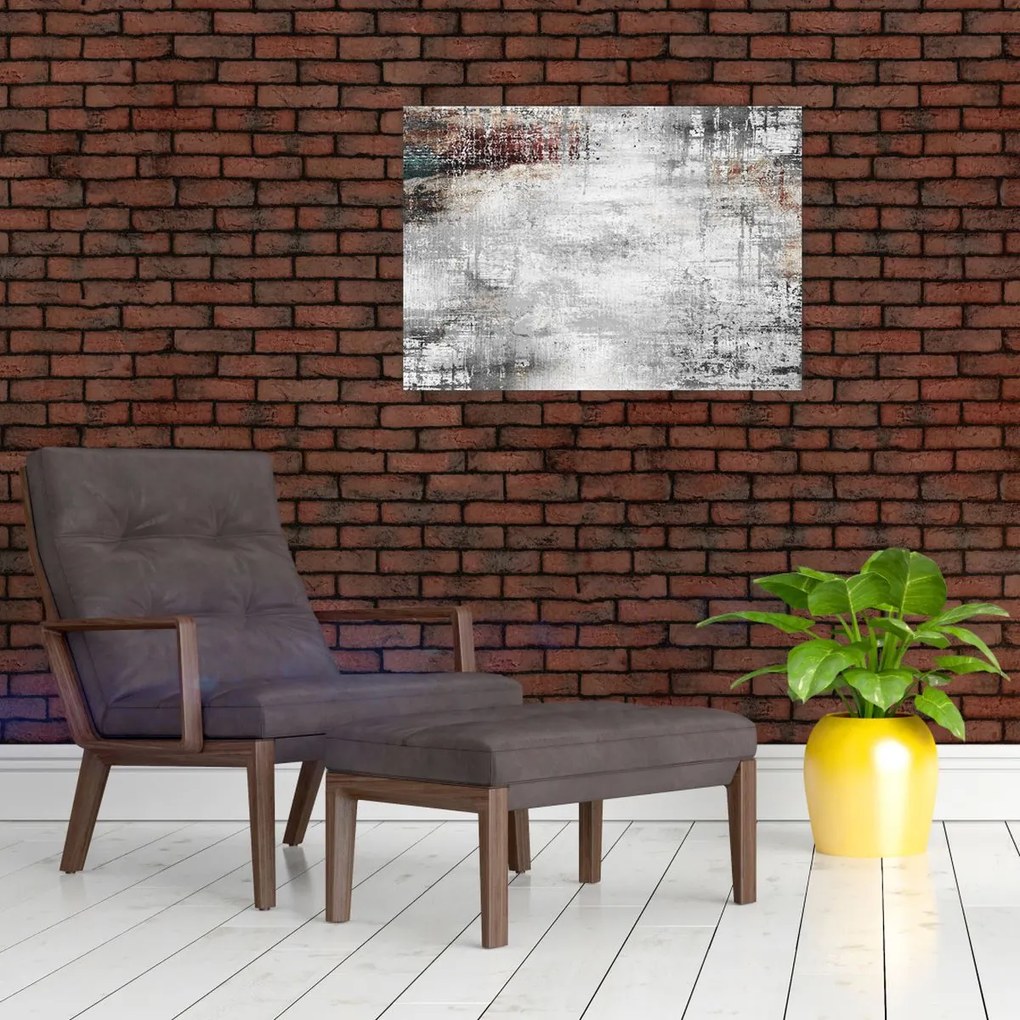 Obraz - Abstrakcyjne teksturowane płótno (70x50 cm)