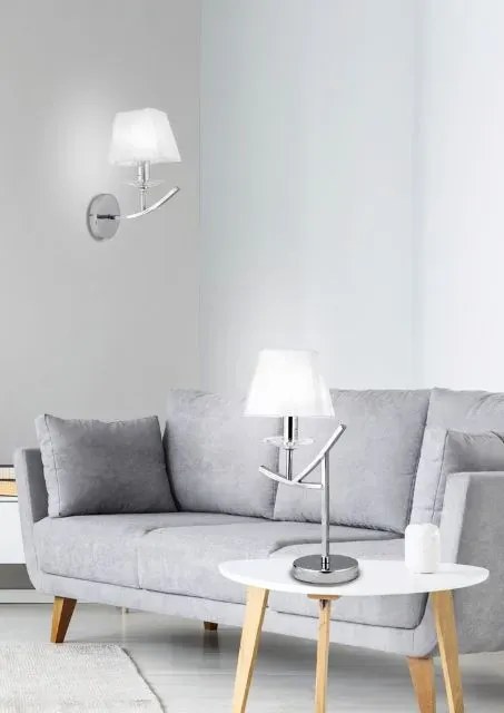 Lampa abażurowa na biurko - K543-Vabno