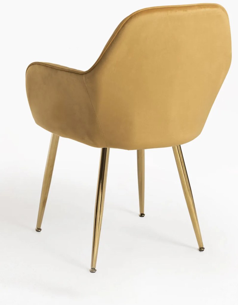 Eleganckie zote krzeso