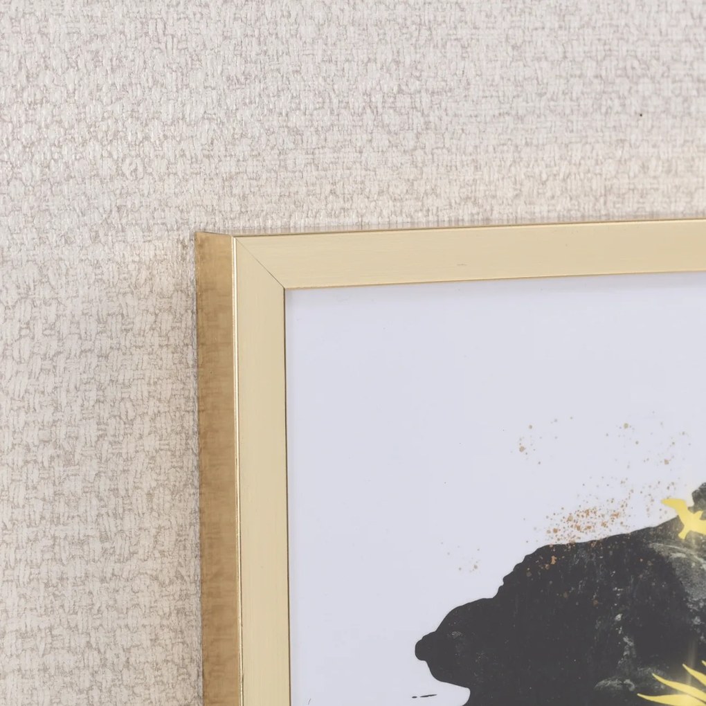 Obraz Woman 30x40cm gold