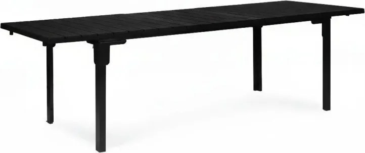 Stół ogrodowy Caprila rozkładany 180-240 cm, kolor czarny