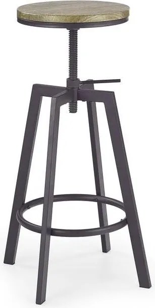 Hoker barowy w stylu loft H64