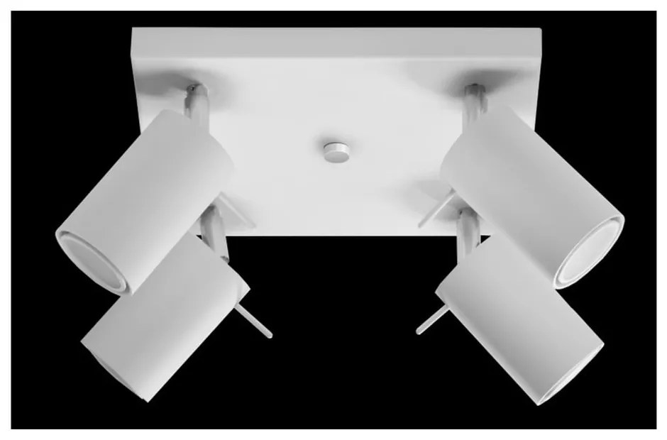 Biała lampa sufitowa Sollux Etna 4
