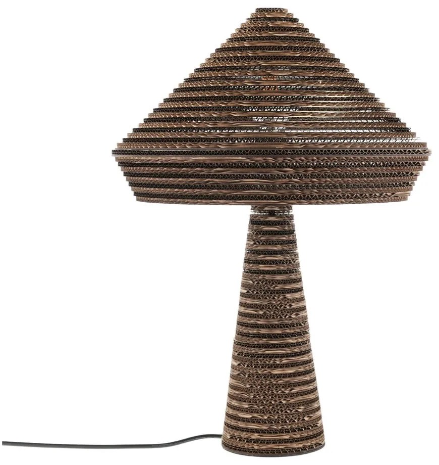 Czarna lampa stołowa (wysokość 54 cm) Alk – Villa Collection