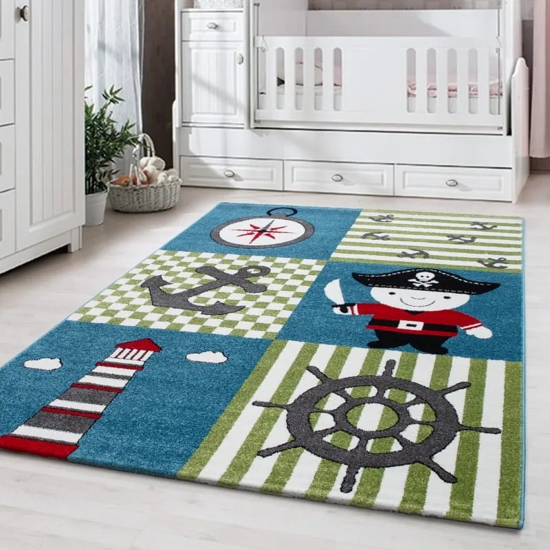 Dywan dziecięcy Kids Pirat multikolor 140 cm x 200 cm