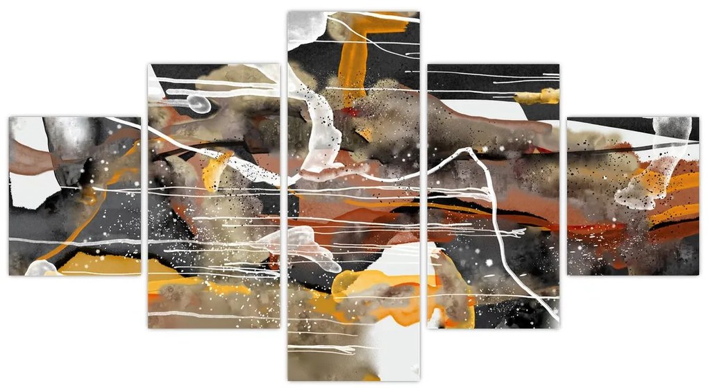 Obraz - Abstrakcja (125x70 cm)