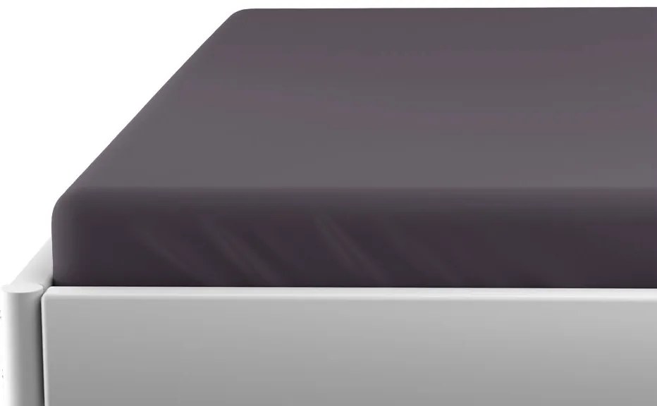 PrzytulneMieszkanie.pl Prześcieradło jersey do łóżeczka dziecięcego EXCLUSIVE 70x140 cm antracytowe