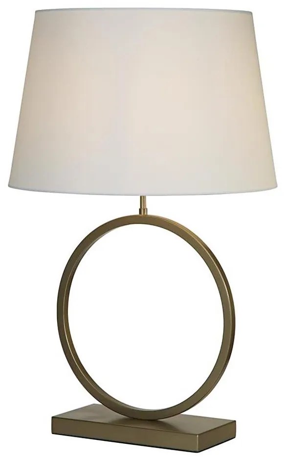 Searchlight EU93102WH - Lampa stołowa ELEGANT 1xE27/60W/230V biała