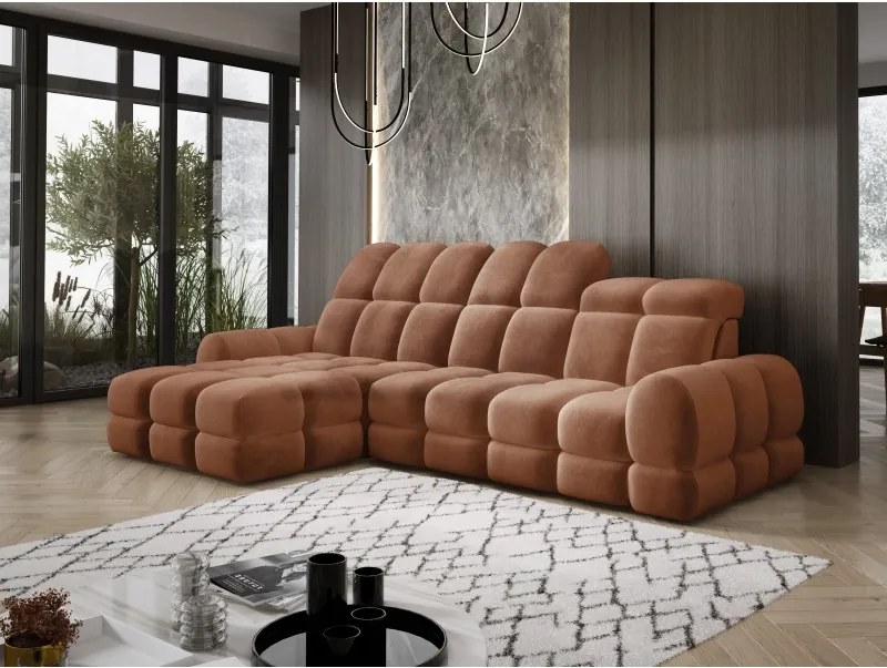 Narożnik TOLLO MINI z elektryczną regulacją siedziska WERSAL