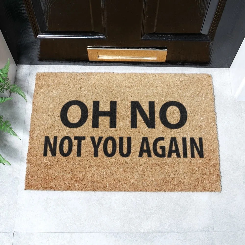 Wycieraczka z włókna kokosowego 40x60 cm Not You Again – Artsy Doormats