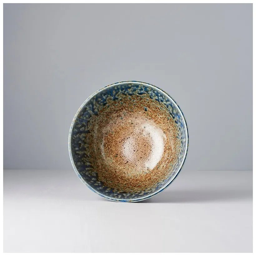 Niebiesko-brązowa ceramiczna misa MIJ Earth & Sky, ø 20 cm