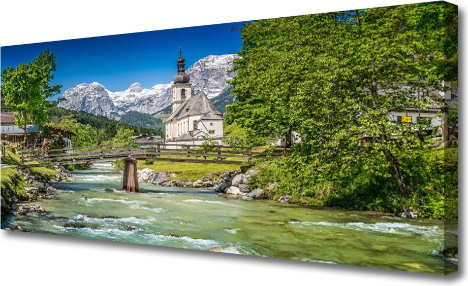 Obraz na płótnie Klasztor nad Cichą Wodą