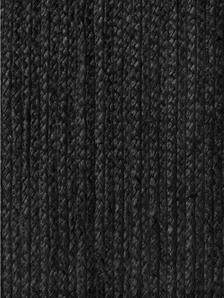 Czarny dywan z juty dwustronny/tkany ręcznie 160x230 cm Braided – Hanse Home