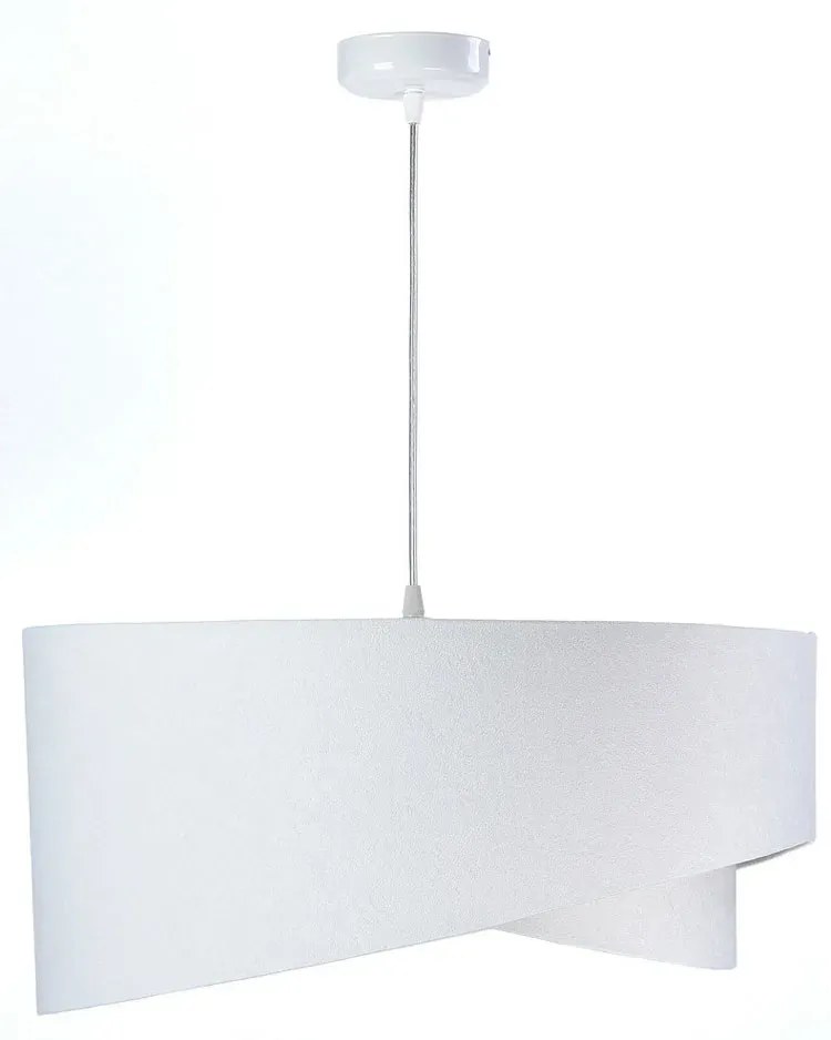 Biała minimalistyczna lampa wisząca - EX988-Selma