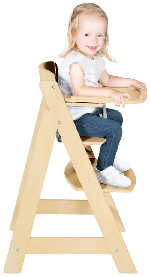 Tacka do krzesełka do karmienia w naturalnym kolorze Sit Up Flex – Roba