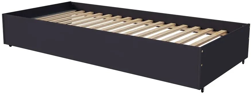 Modułowa szuflada ze stelażem pod łóżko antracyt M0-L58