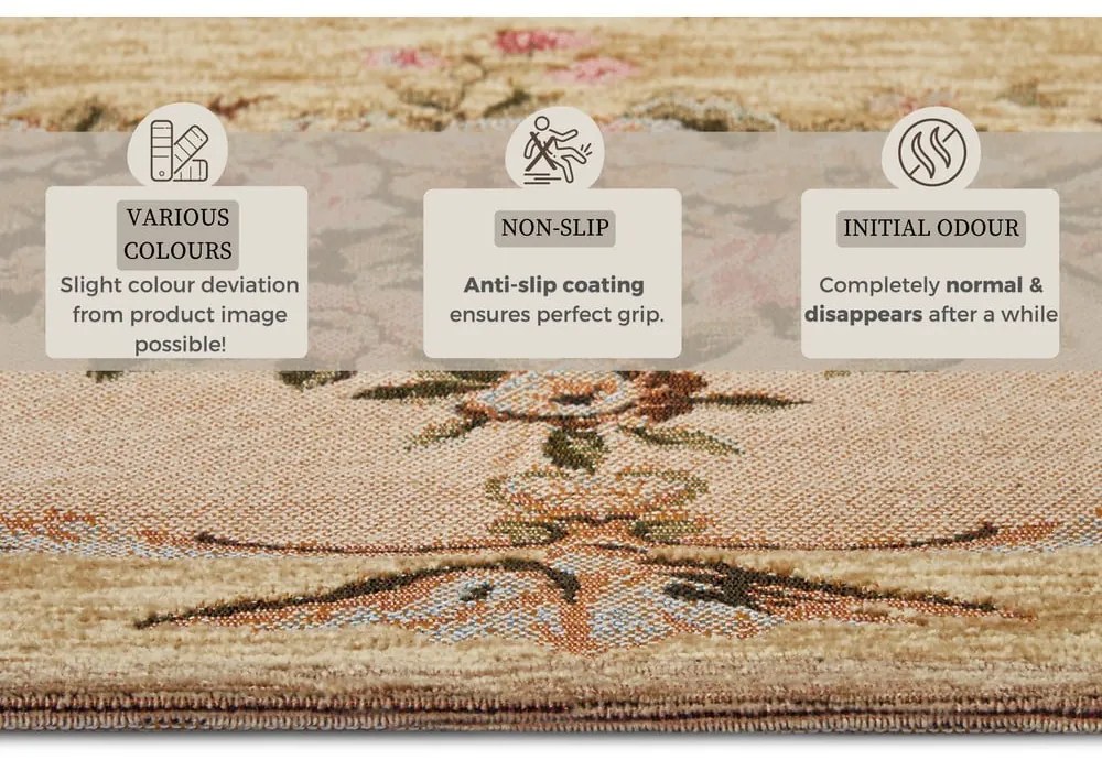 Beżowy dywan 75x150 cm Asmaa – Hanse Home