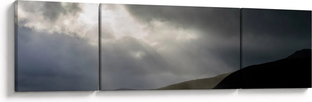 Obraz zbliżającej się burzy (170x50 cm)