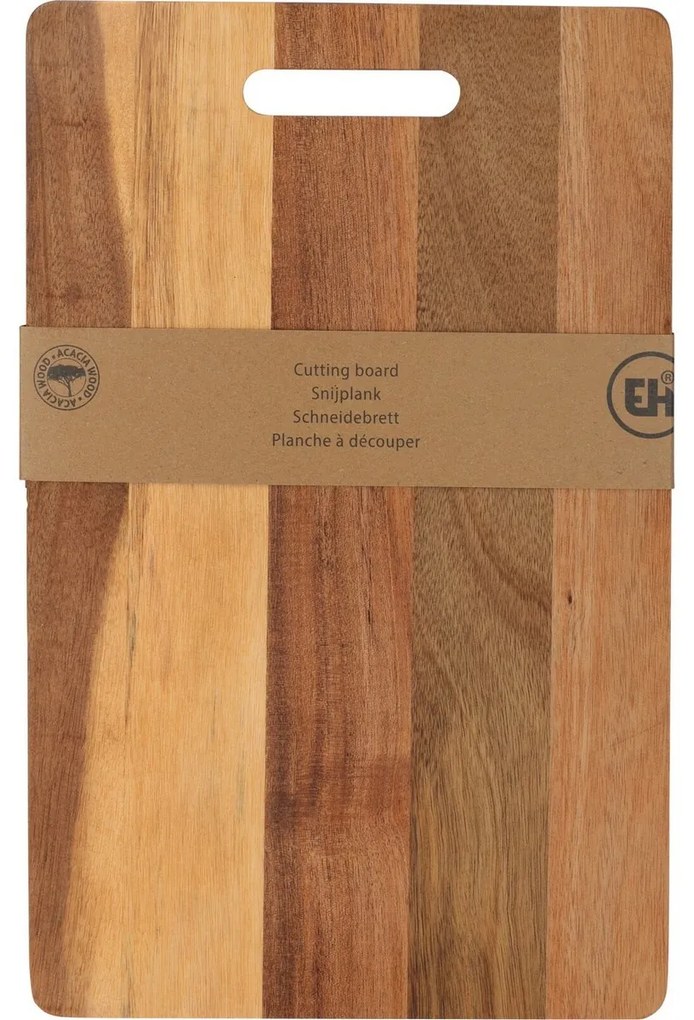 Deska do krojenia z drewna akacjowego 40 × 25 × 1,4 cm