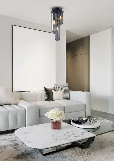 Lampa sufitowa glamour - K394-Levin