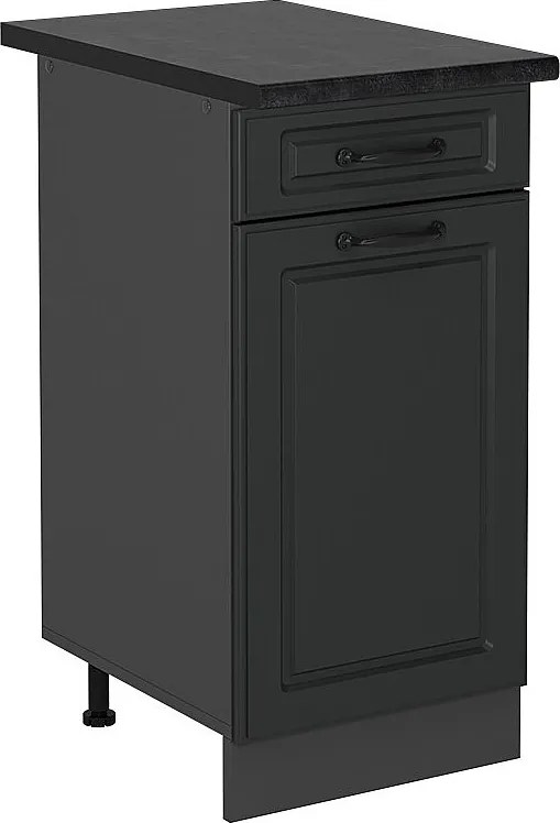 Szafka dolna do kuchni antracytowy domek wiejski 40x60x81.6 r-line