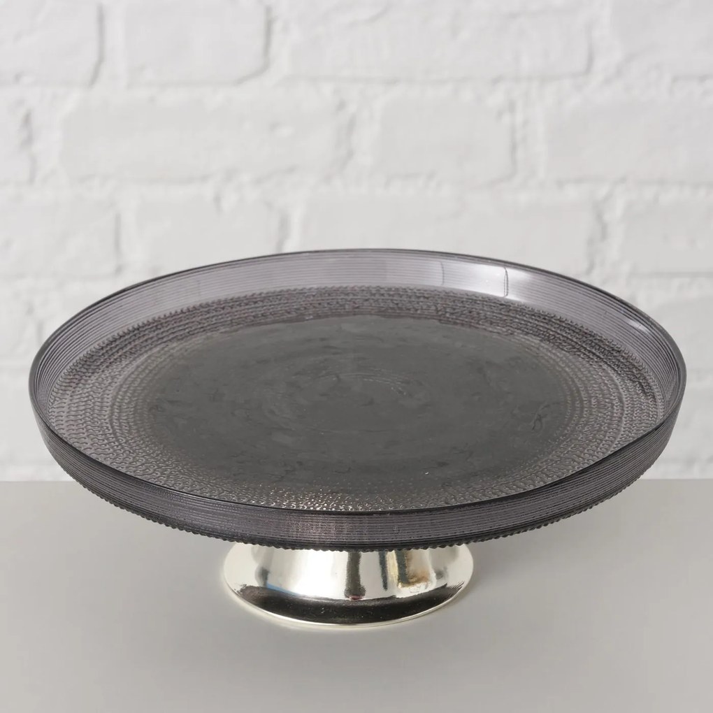 Patera szklana KALIS, Ø 21 cm