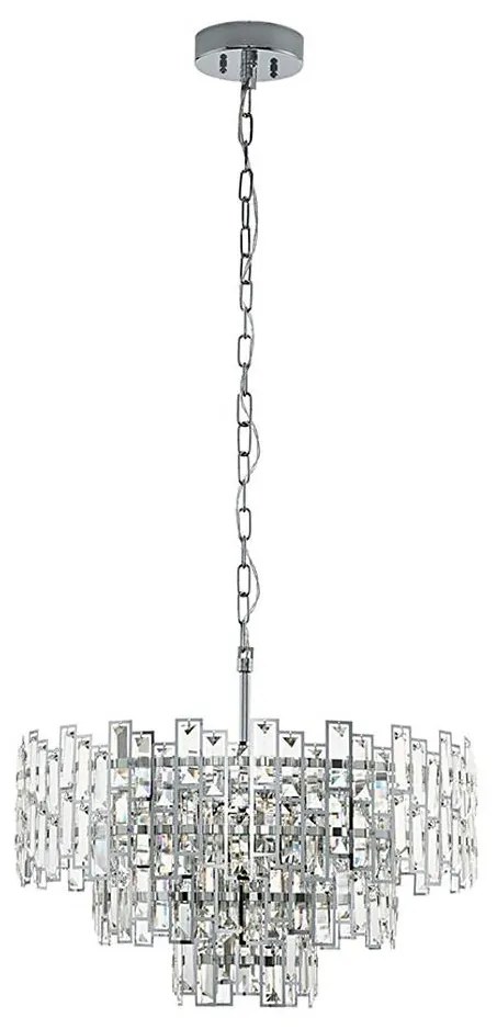 Eglo 39626 - Żyrandol na łańcuchu CALMEILLES 10xE14/25W/230V średnica 63 cm