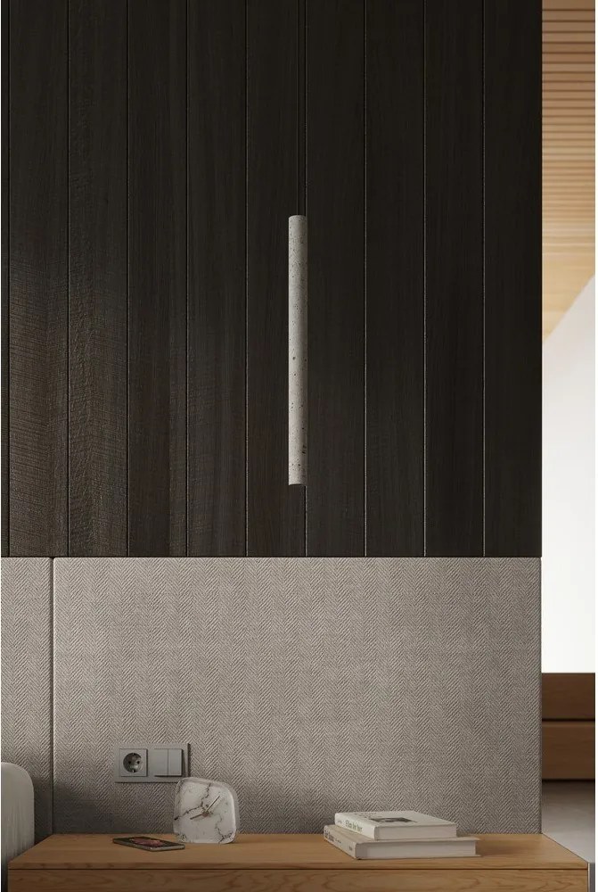 Szara lampa wisząca betonowa ø 25 cm Fideus – Sollux