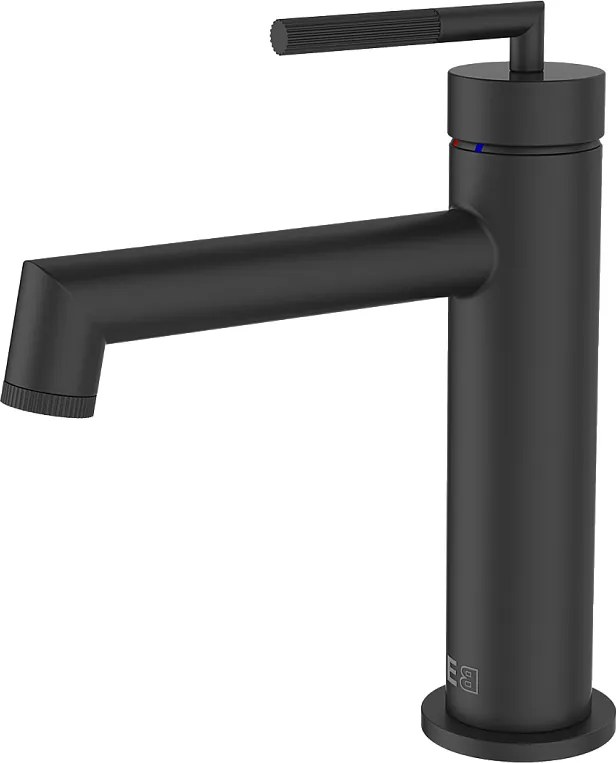 Portofino bateria umywalkowa niska czarna - Essebagno