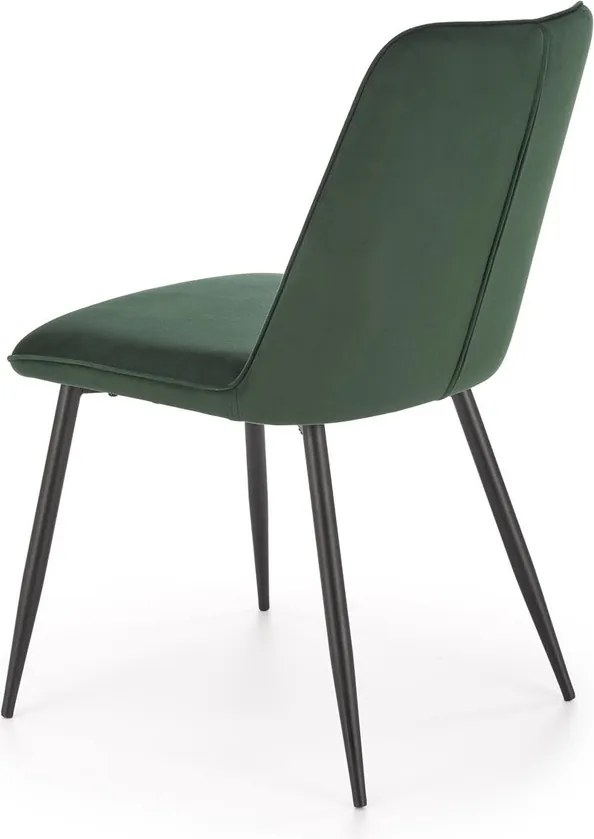 Aksamitne krzesło do jadalni K539