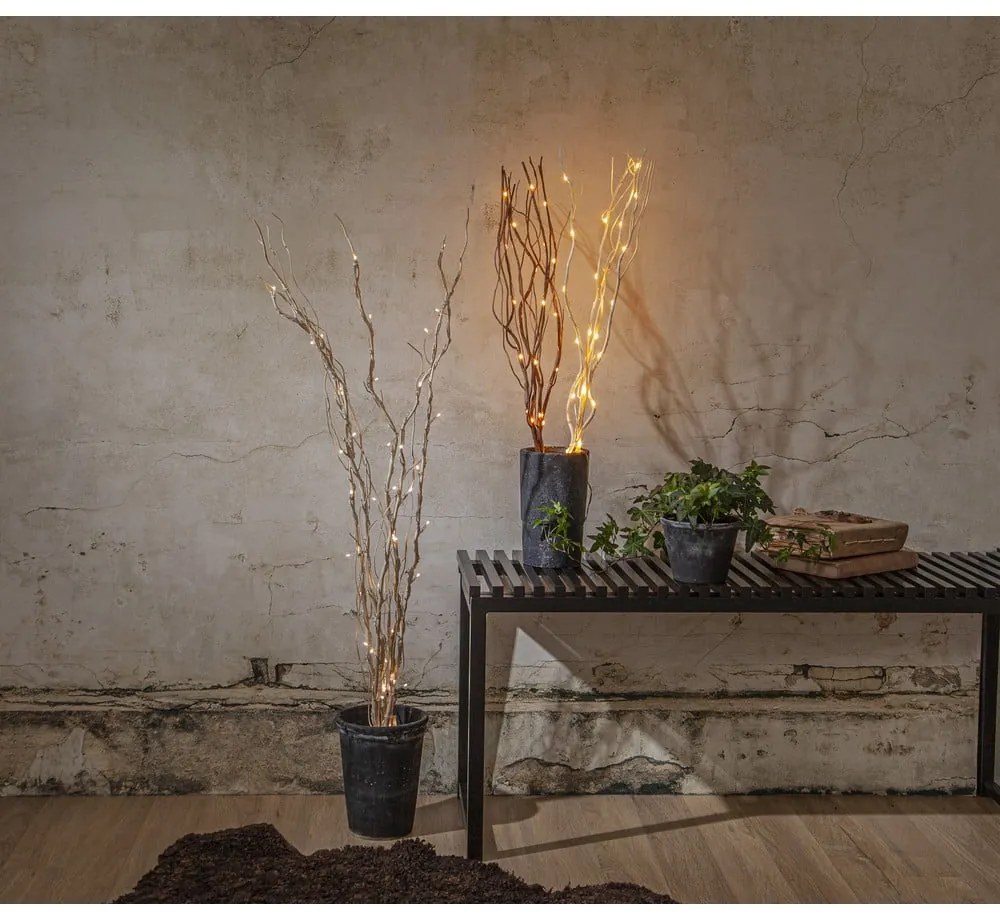 Biała dekoracja świetlna ø 8 cm Willow – Star Trading