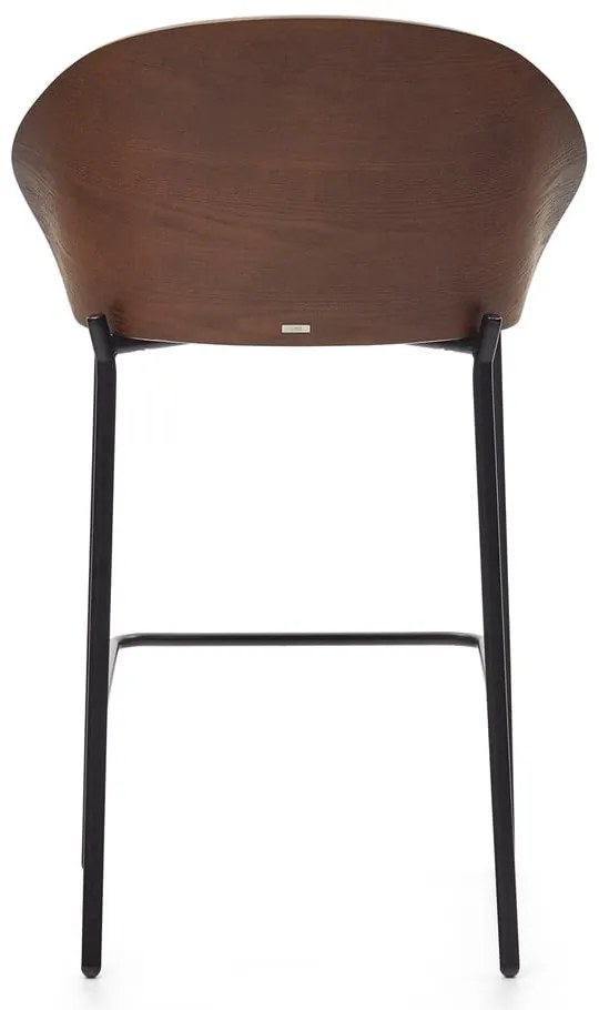 Brązowo-beżowy hoker (wysokość siedziska 65 cm) Eamy – Kave Home