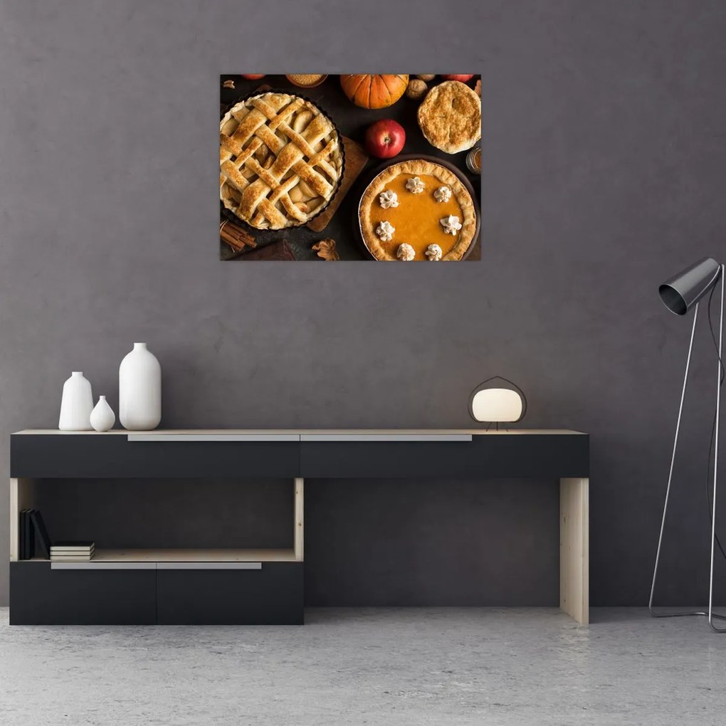 Obraz - Ciasto dyniowe (70x50 cm)