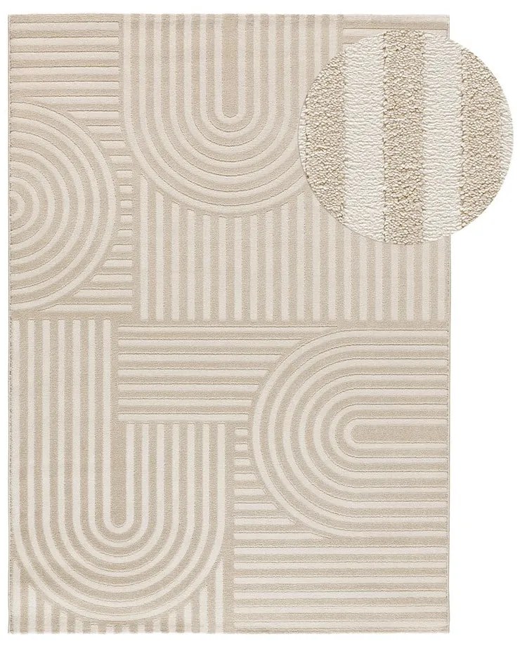 Kremowy dywan 80x150 cm Zen – Universal