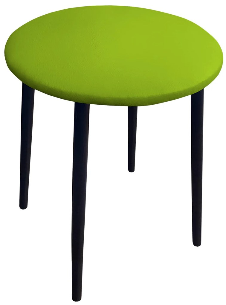 Taboret TRIX D05 limonka podstawa czarna