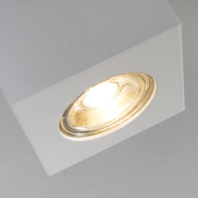 Designerski reflektor biały - Quba 2Designerski Oswietlenie wewnetrzne