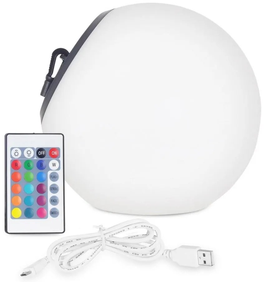 Top Light BALL RGB RC - LED RGB 1,2W/3,7V solární stmívatelné svítidlo IP44