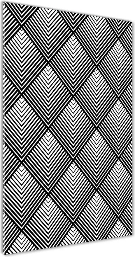 Foto obraz akryl pionowy Geometryczne tło