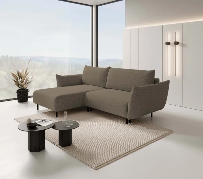 Narożnik wolnostojący ADEL Lewy w tkaninie ANTHOLOGY 04