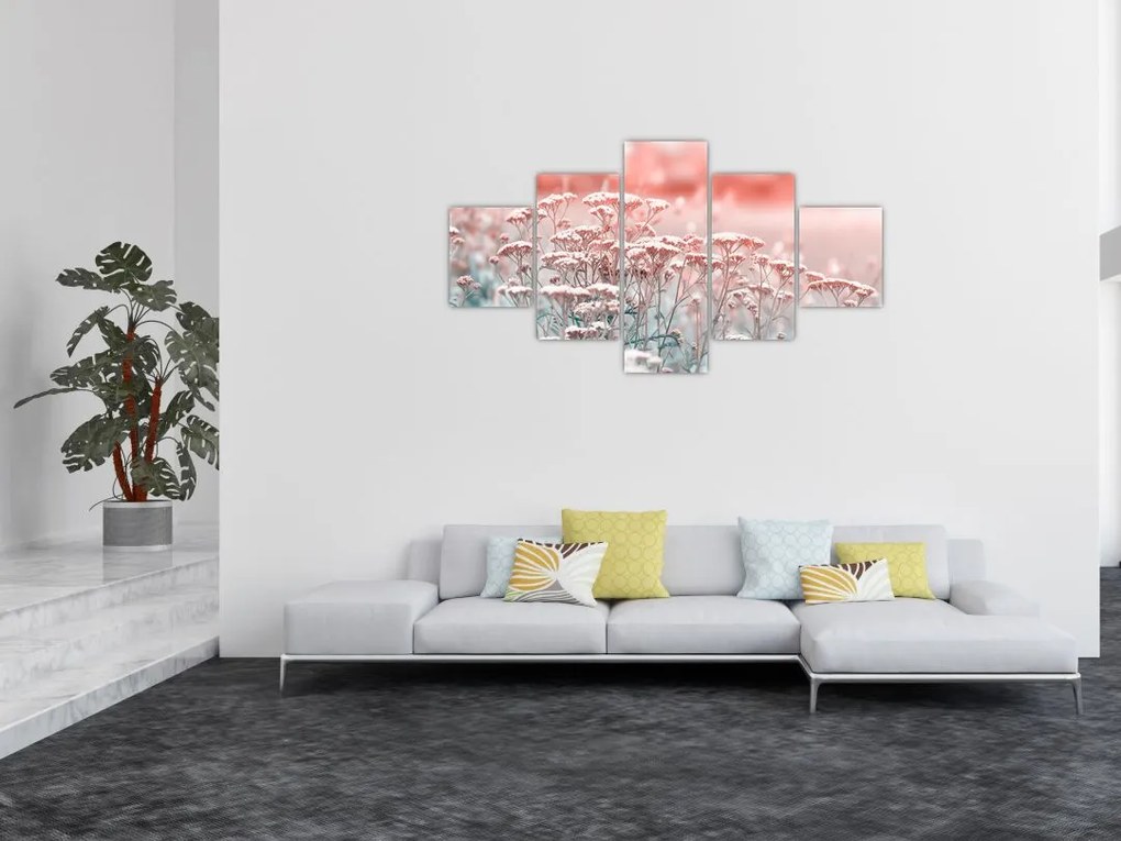 Obraz - Kwiaty polne (125x70 cm)