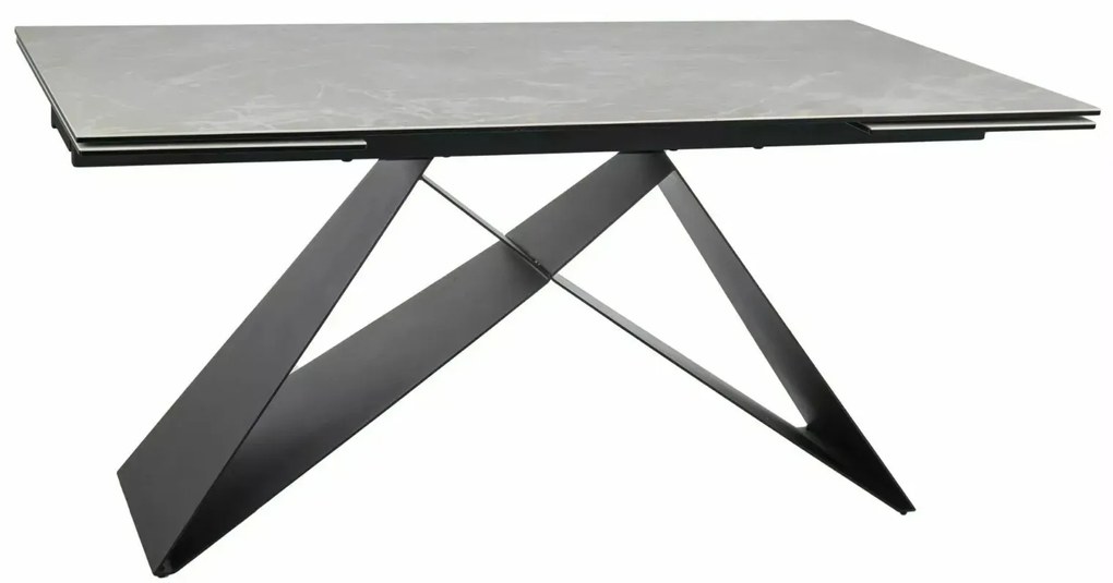 Stół rozkładany WESTIN CERAMIC 160(240)x90 kremowy mat diamond cream SIGNAL