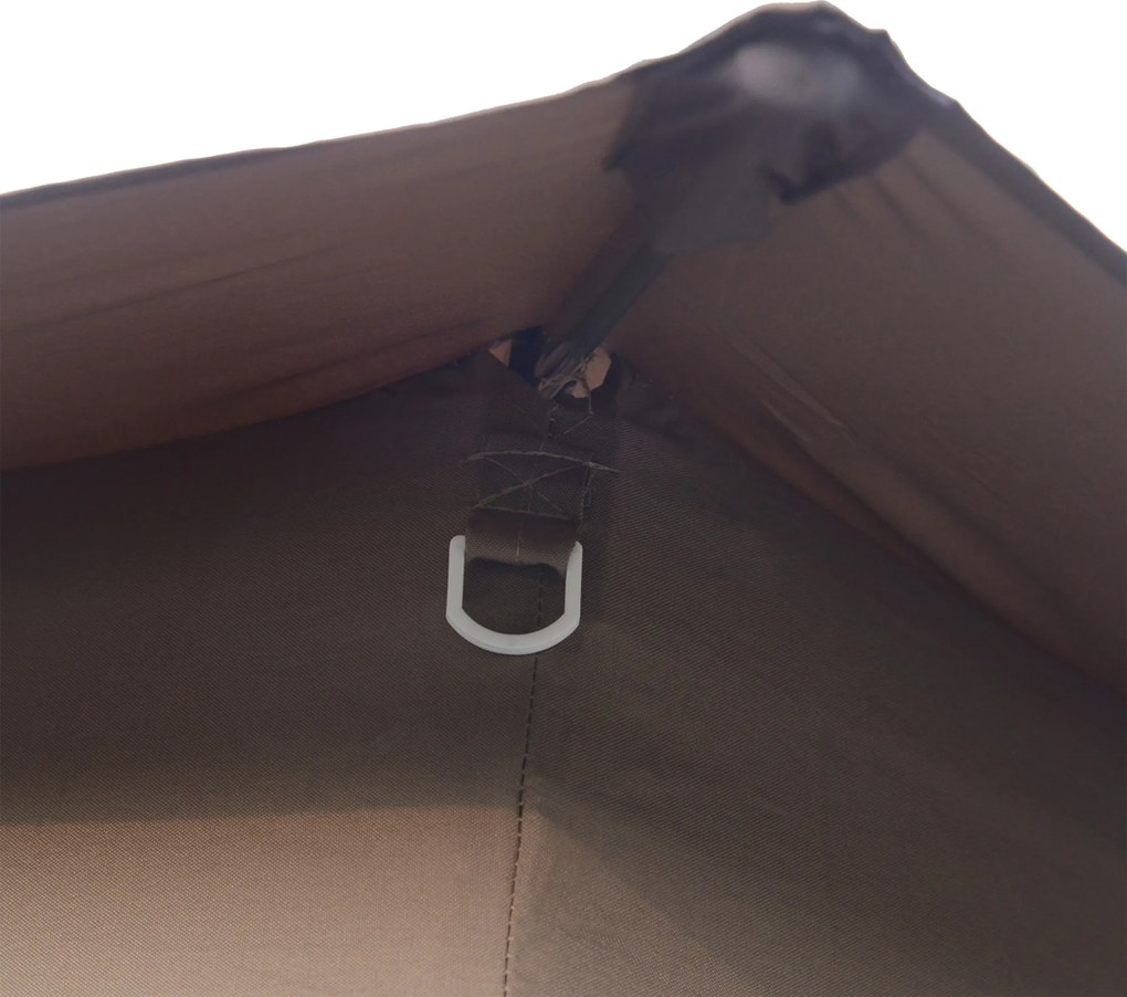 Składany Pawilon Outsunny 4x4m z Podwójnym Dachem, Wodoodporny i UV-Odporny, Idealny na Ogrodowe Imprezy, z 6 Odpinanymi Ścianami