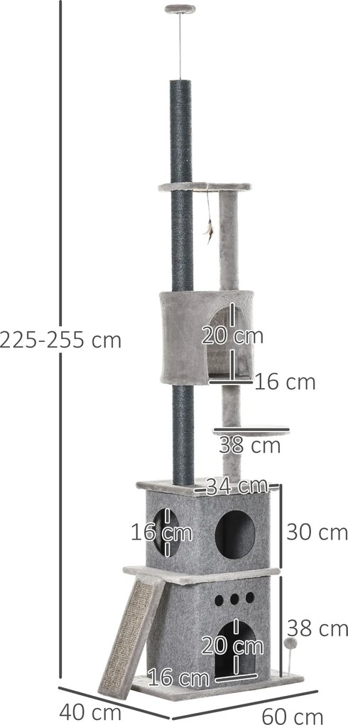 Drapak do ostrzenia pazurów PawHut akcesoria dla kota zabawka | Aosom.pl