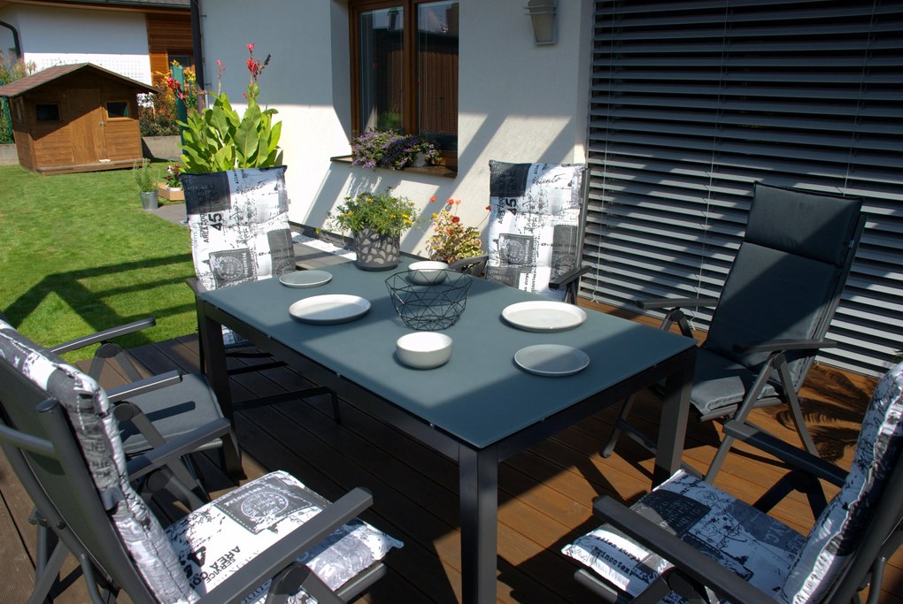 Doppler LIVING 2115 - wysoka poduszka na krzesło z wysokim oparciem