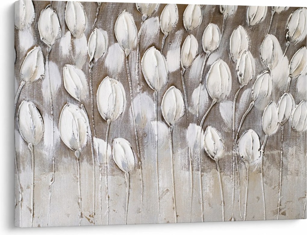 Obraz - Ułożone tulipany (70x50 cm)