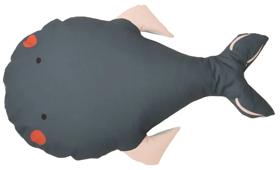 Szary dziecięcy worek do siedzenia Whale – The Wild Hug