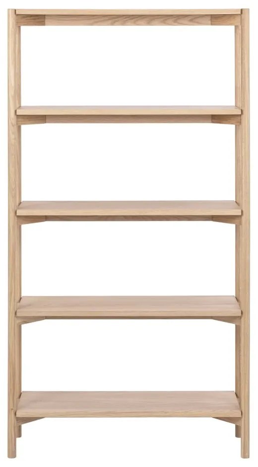 Regał w dekorze dębu w naturalnym kolorze 86x160x30 cm Braidwood – Actona