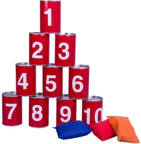 Gra dla dzieci - Zrzucenie puszek